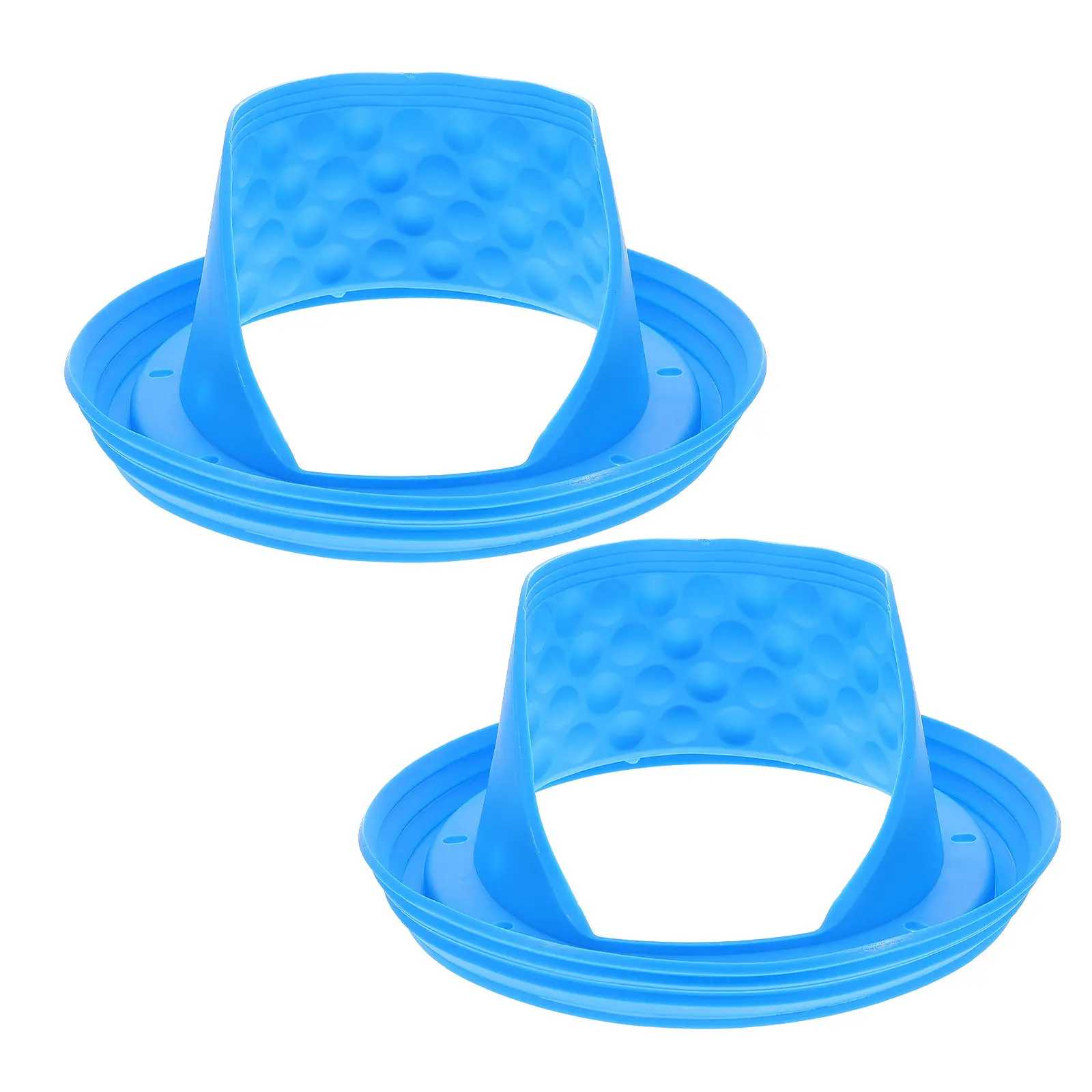 2Pcs Car Door Speaker Cover Waterproof Silicone Baffle 6.5 Inch Acoustic Speaker Protector for Outdoor Driving Rain Snow
