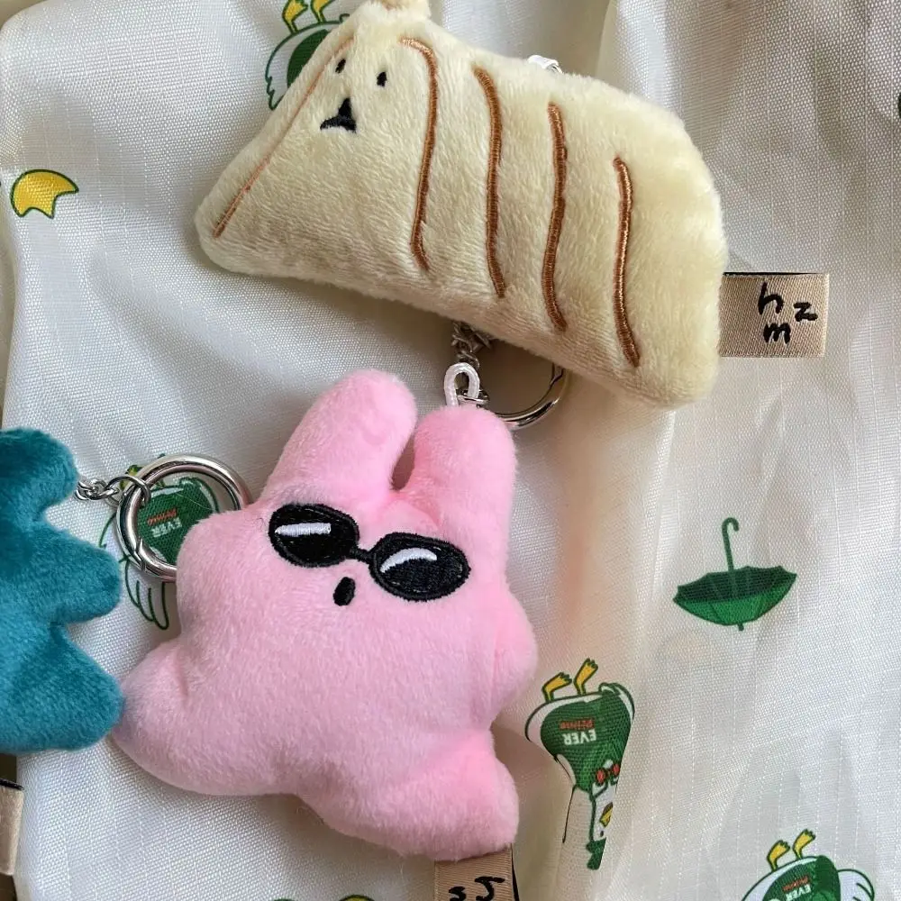 Breloczek Miś Przytulanka Śmieszne Zwierzę Długowłosy Pies Okulary Królik Pluszowa Lalka Brelok Miękki Pluszowy Wypchany Delfin Zawieszka