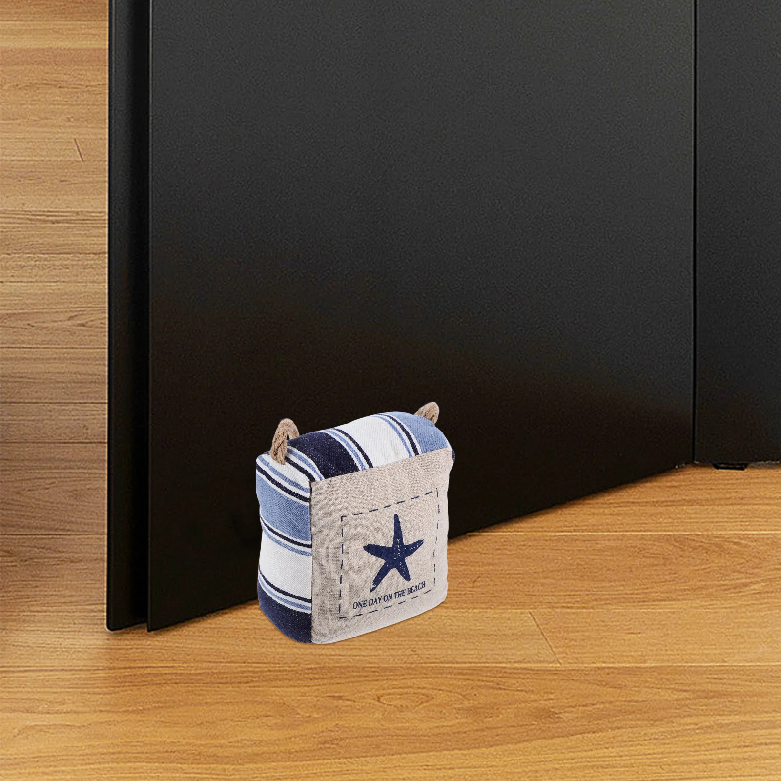 ที่กั้นประตูผ้าสไตล์เมดิเตอร์เรเนียน แบบหนัก บรรจุทราย ป้องกันพื้น สำหรับห้องนอน ห้องน้ำ ใช้ภายในอาคาร