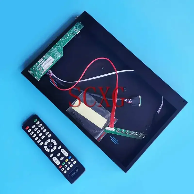 ل N156B6 N156BGE NT156WHM حافظة معدنية + التلفزيون التناظرية لوحة للقيادة VGA USB RF لتقوم بها بنفسك عدة 1366*768 15.6 "LVDS 40-Pin HDMI-متوافق