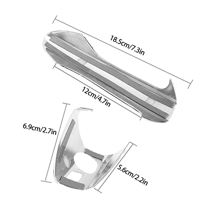 G7NA Car Door Handle Trim Cover Replacement Exterior Door Handle Trim for GLA GLK W246 W204 W212 X204 W166 W117