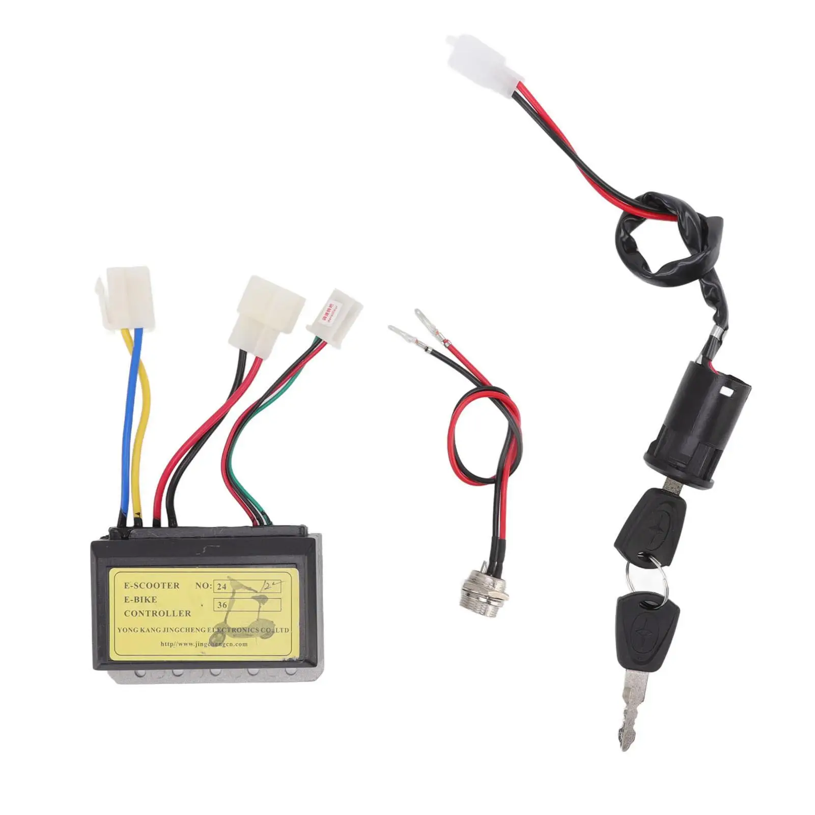 

Brush Motor Speed Regulator DC12V Metal Alloy Brush Motor Speed Controller Strong Climbing Power Operation for go Karts