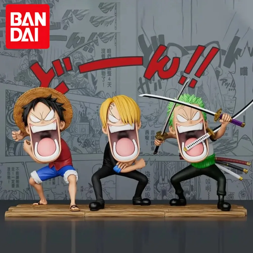 

ONE PIECE Hunger Trio Sauron Luffy Three Captain Anime Figure Ornament