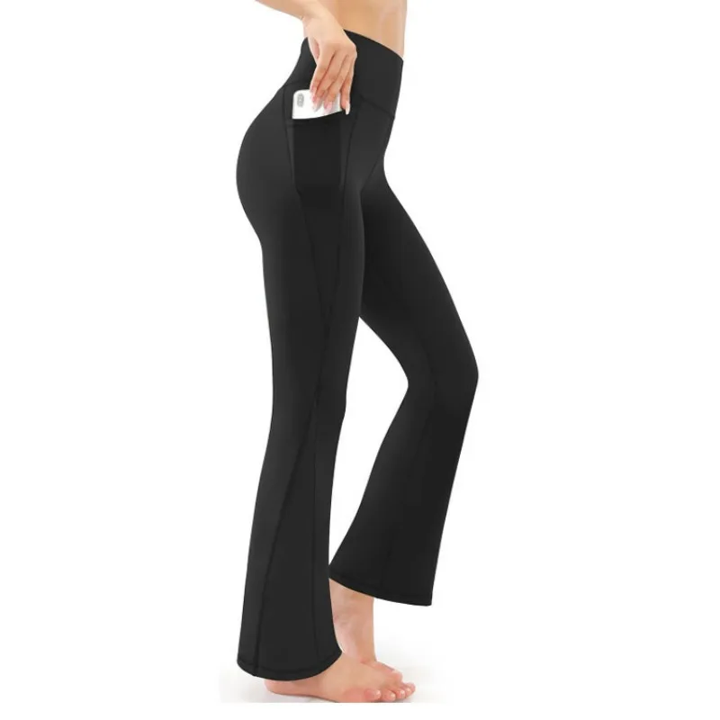 New Bell Pants High Waist Hip Lifting Nude Yoga Pants Quick Dry Tight Breathable Sports Gym Pants Women