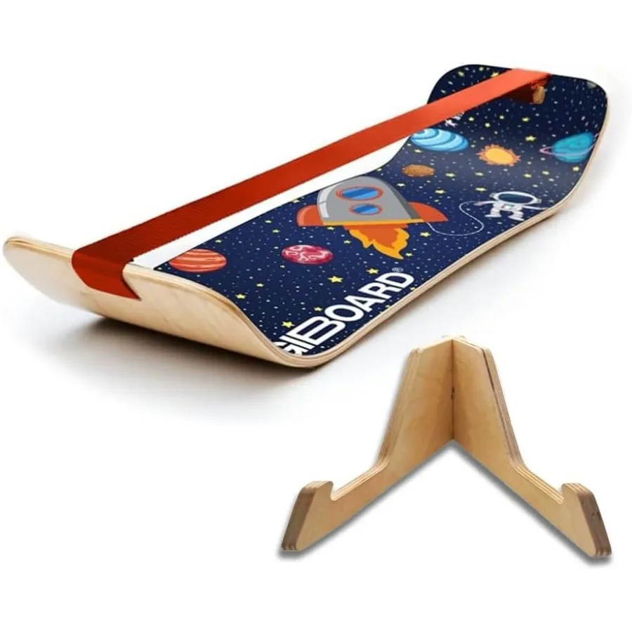 لوح التوازن SlackBoard GiBoard للبالغين مثالي للتدريب المنزلي في صالة الألعاب الرياضية والتمارين الرياضية الأساسية والمكتب واليوجا Agi #1