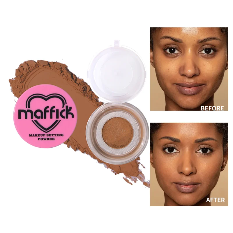 Sweat-proof Contouring Pressed Powder Palette - Long-lasting, full-coverage face foundation for all skin tones