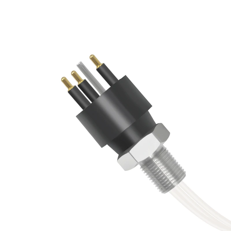 BHB3M 3 Pins Bulkhead Battery Connector Stainless Steel Shell for Solar/EV/Industrial Equipment