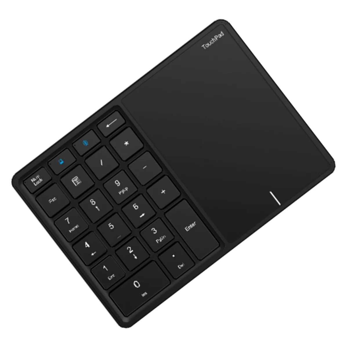 

2025+USB+Bluetooth Numeric Keypad with Touchpad Wireless Digital Keyboard with 22 Keys Number Keypad