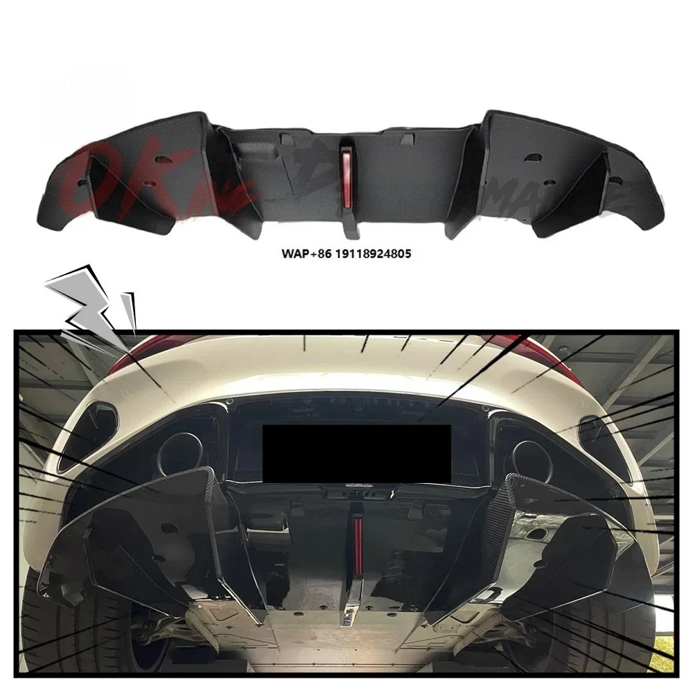 

Emira Upgrade VorsT Style Prepreg Carbon Fiber Rear Diffuser for Lotus Emira