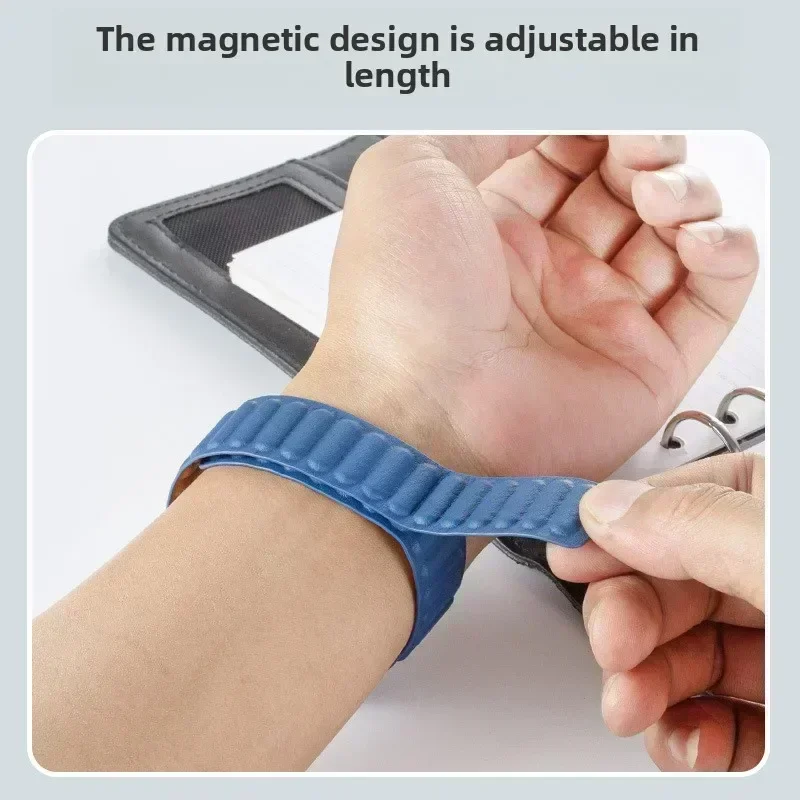 Magnetico per Apple Watch Ultra 49mm Band 41mm 45mm 40mm 44mm 38/42mm Bracciale a maglie in silicone iWatch Series 8 7 6 SE 5 4 3 Cinturino