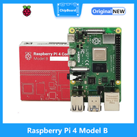 Raspberry Pi 4 Model B 2/4/8GB RAM linux Development Board Cortex-A72 64-bit Quad core 1.5GHz SOC 2.4&5.0 GHz WiFi Bluetooth 5.0