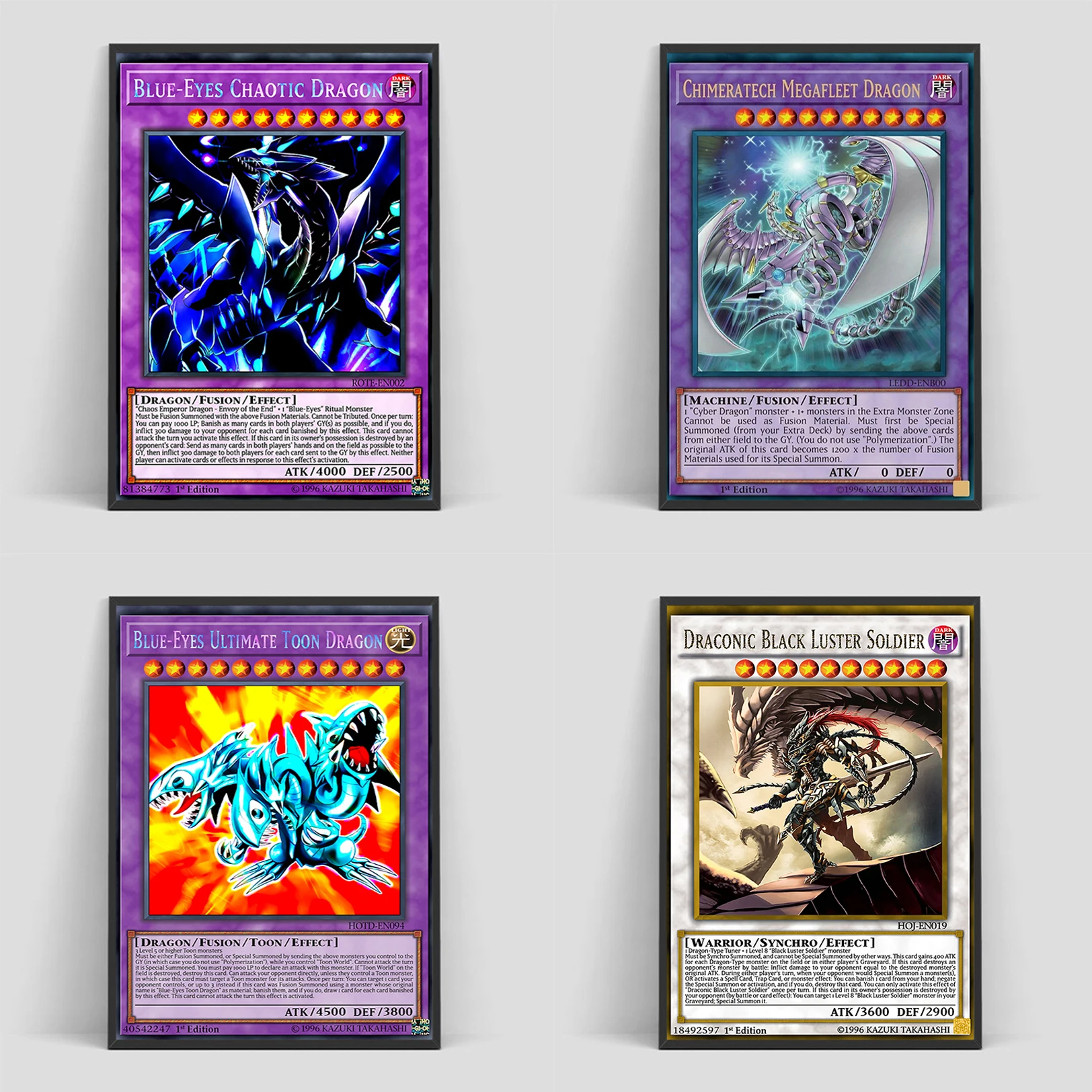 

Yu-Gi-Oh! Cards Poster Posters for Wall Art Home Decor Decoration Painting on Canvas Print Decorative Paintings Decorations Home