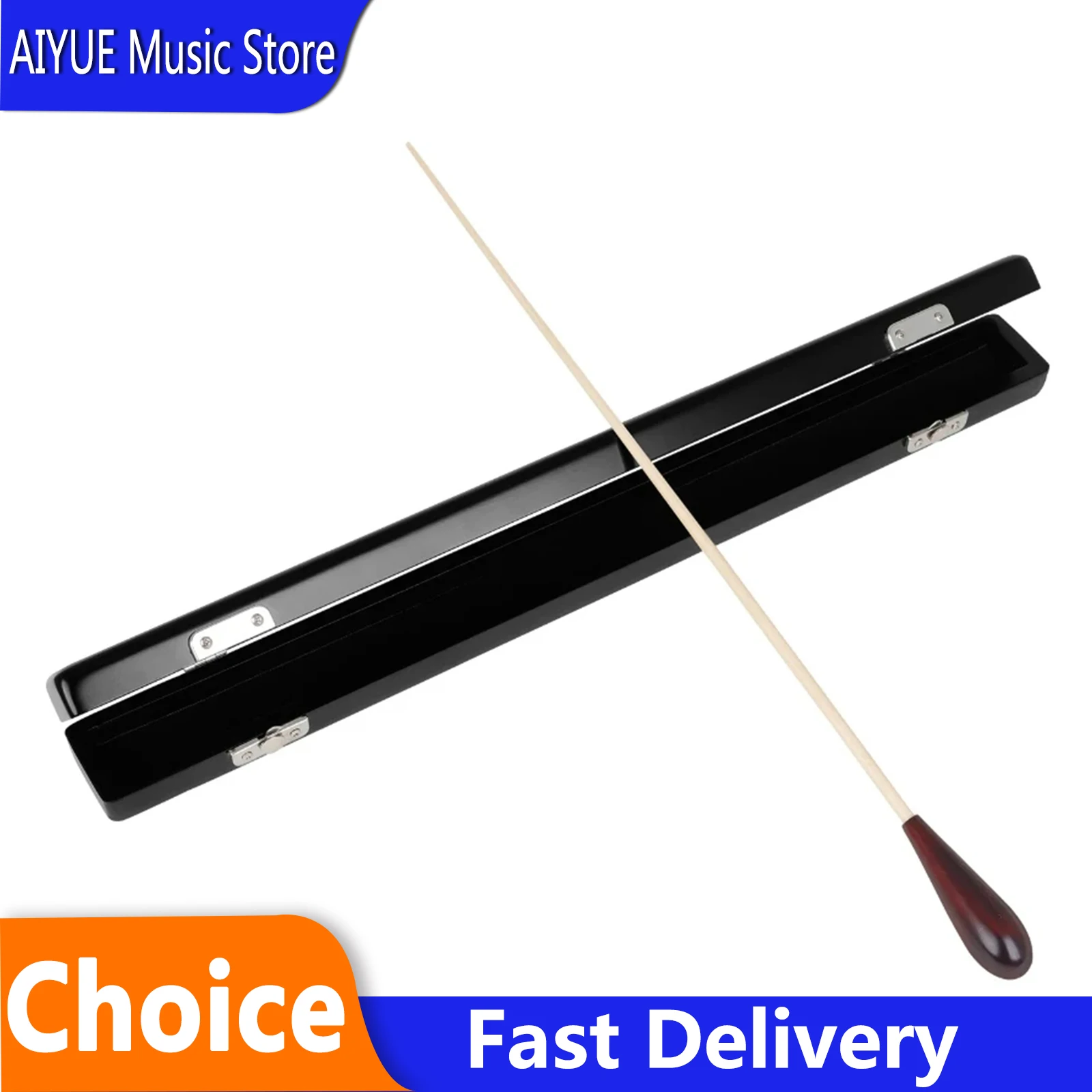 IRIN 42cm Conductor Stick Professional Band Baton Wooden High-grade Concert Orchestra Conductor Performances Instrumental Parts