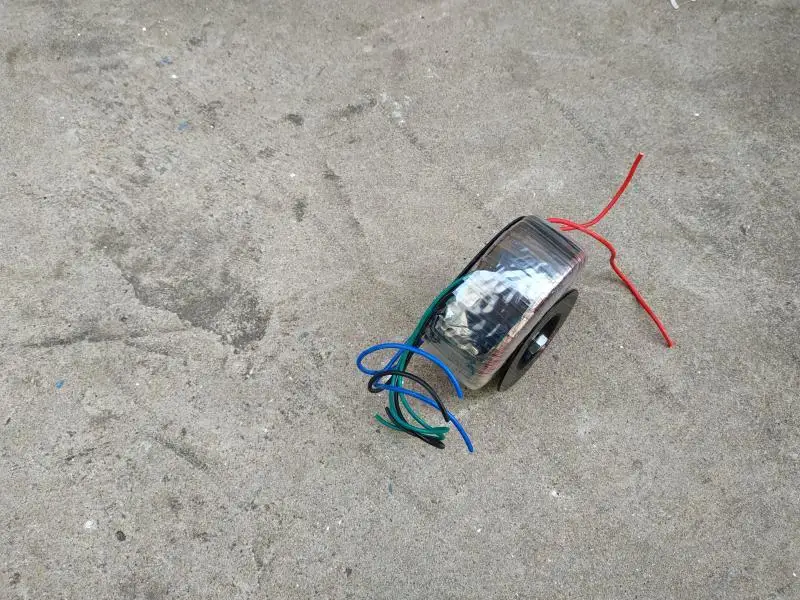500W Power Amplifier Board AC Power Transformer, Double 32V35V Power Supply Machine, Double 16v Transformer, Second-hand