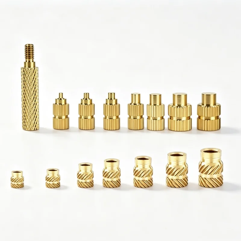Heat Set Brass Insert Nut Soldering Iron Tip for 3D Printer Plastic Case Copper Hot Melt Nuts M2 M2.5 M3 M4 Sizes