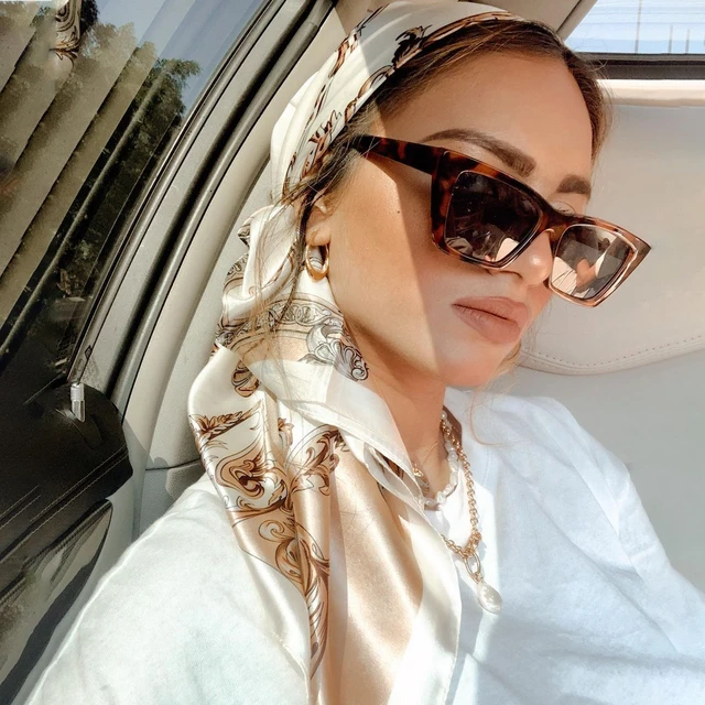 Trendy hair scarves top