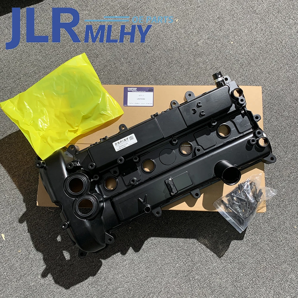 High quality aluminum cylinder head cover suitable for Land Rover Evoque LR2 Discovery Sports Jaguar FORD VOLVO 2.0 LR070360