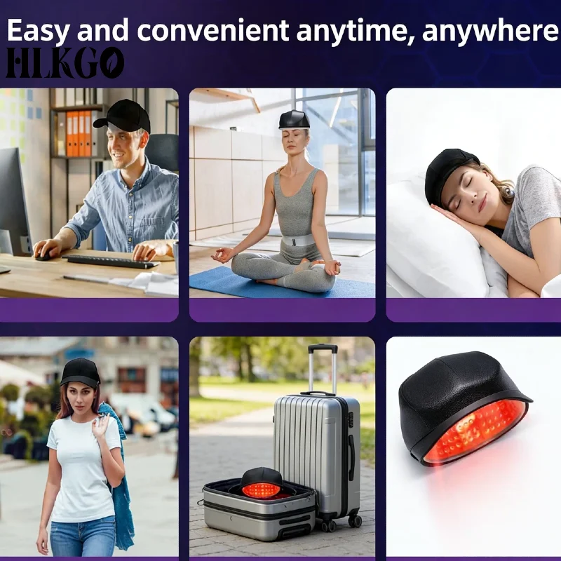 

Professional 96 Laser Cap Superior Coverage, Hair Loss Treatment for Androgenetic Alopecia Alopecia Totalis Thicker Hair