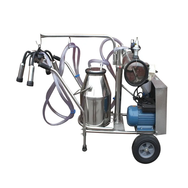 

Mobile 304 Stainless Steel Dairy Cow Milking Machine Portable Milking Machine