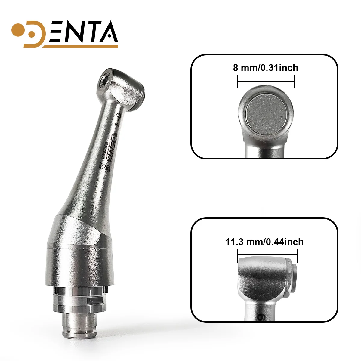 Accessori dentali Parte dentale della testa contrangolo 6:1 per manipoli Woodpecker / Dentsply con pulsante per dentista