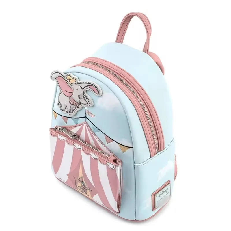 New Arrival Loungefly Disney latający plecak z namiotem cyrkowym plecak Dumbo damski plecak na co dzień torebka tornister studencki torba podróżna