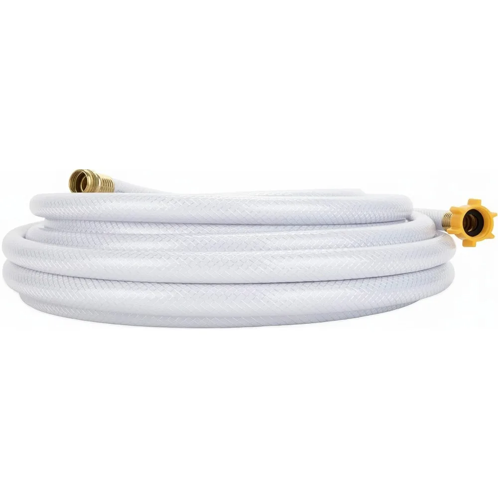 

75-Ft RV Drinking Water Hose, Lead-Free & BPA-Free PVC, NSF Certified Safe for Campers & Outdoor Enthusiasts