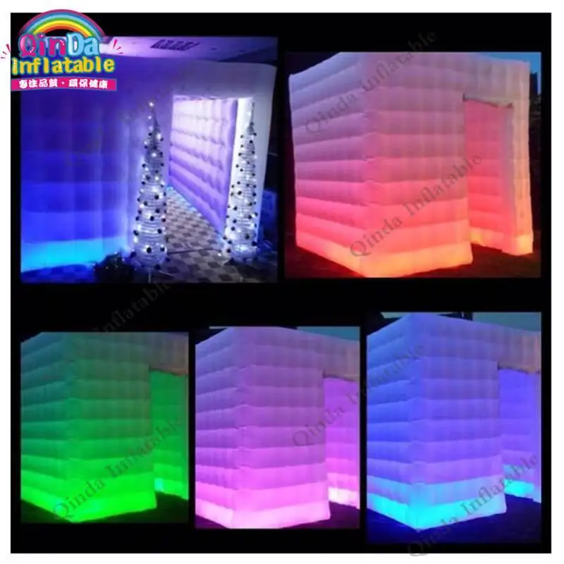 

t Photo Booth Camping Luxury Tent,2.4M *2.4M*2.4M Inflatable Igloo Air Photbooth
