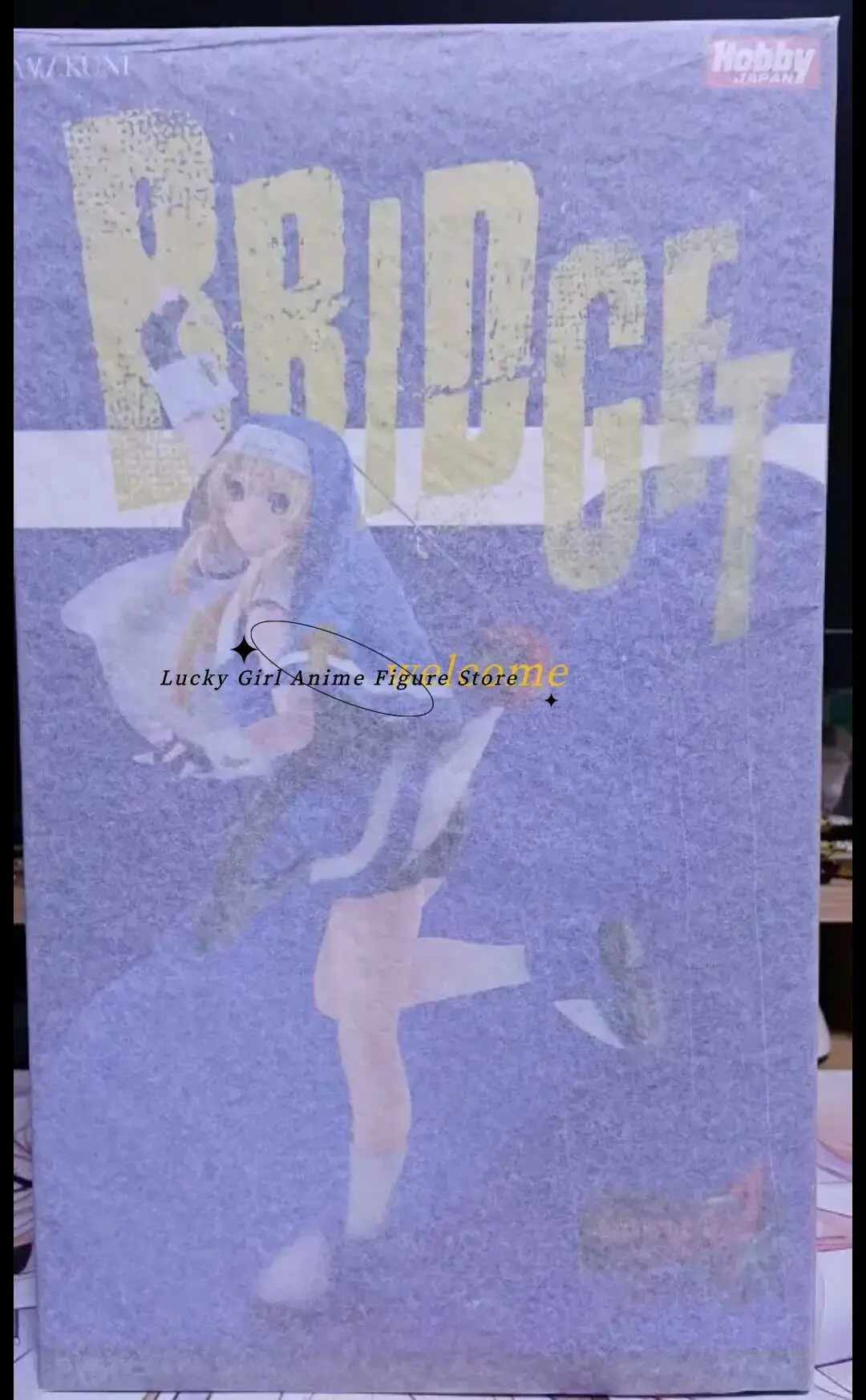 

In Stock Original AMAKUNI GUILTY GEAR XX Λ CORE PLUS R BRIDGET Figures Model Gift Toys Doll Guys christmas gift games