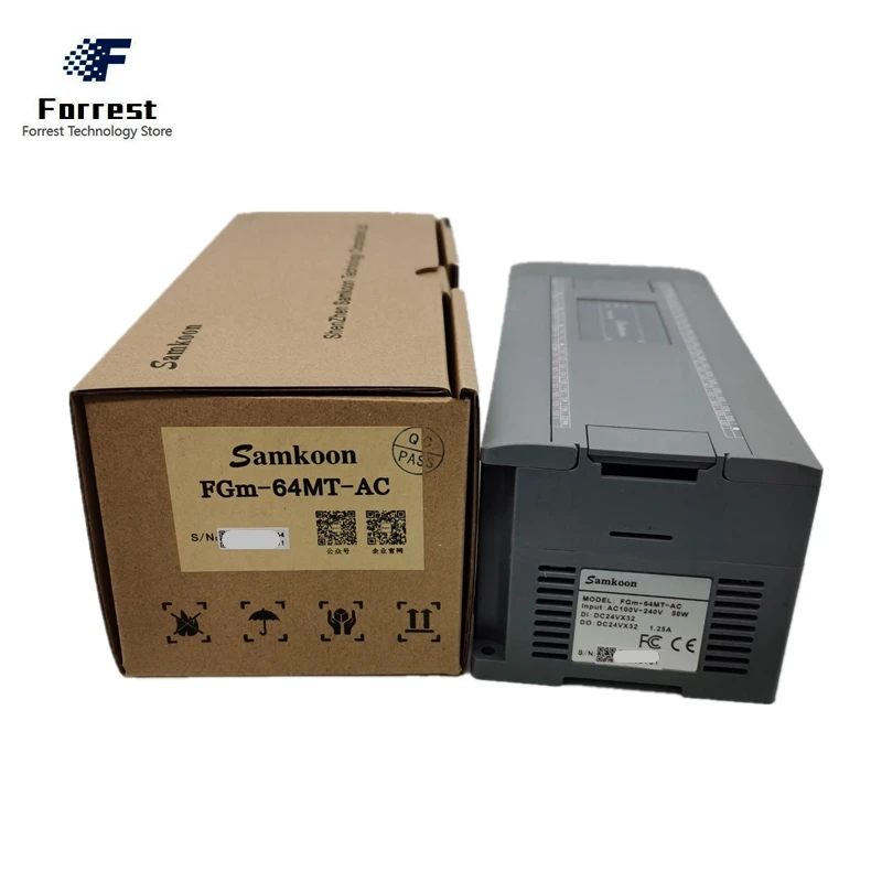 

Samkoon PLC FGm-64MT-AC FGm-64MT-DC Main Module 32 Points Input 32 Points Output