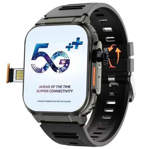 2024 Ultra Ai 3 4G Full Netcoms reloj inteligente 4G Android reloj tarjeta sim 64G128GB GPS WIFI aplicación descargar 49MM hombres mujeres reloj inteligente