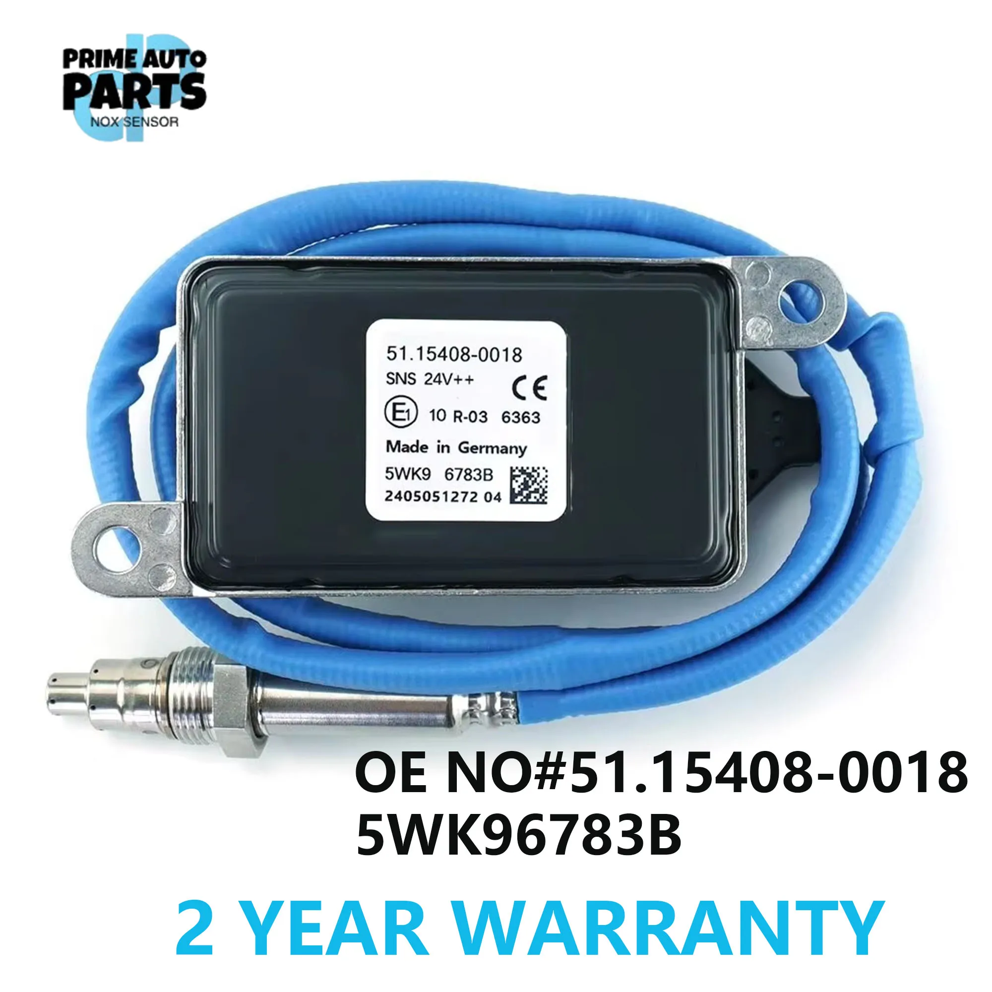

5WK9 6783B 5WK96783A 51154080018 51.15408-0018 Nox sensor 24V Nitrogen Oxygen Sensor For MAN Truck TGX TGS TGL Euro6 Truck