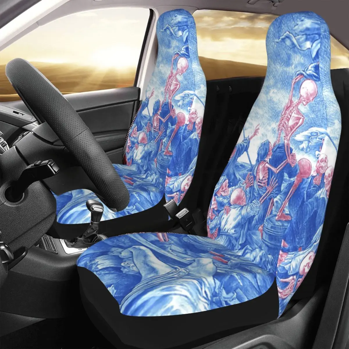 

The Raft Of The Medusa Car Seat Cover Custom Printing Universal Front Protector Accessories Cushion Set