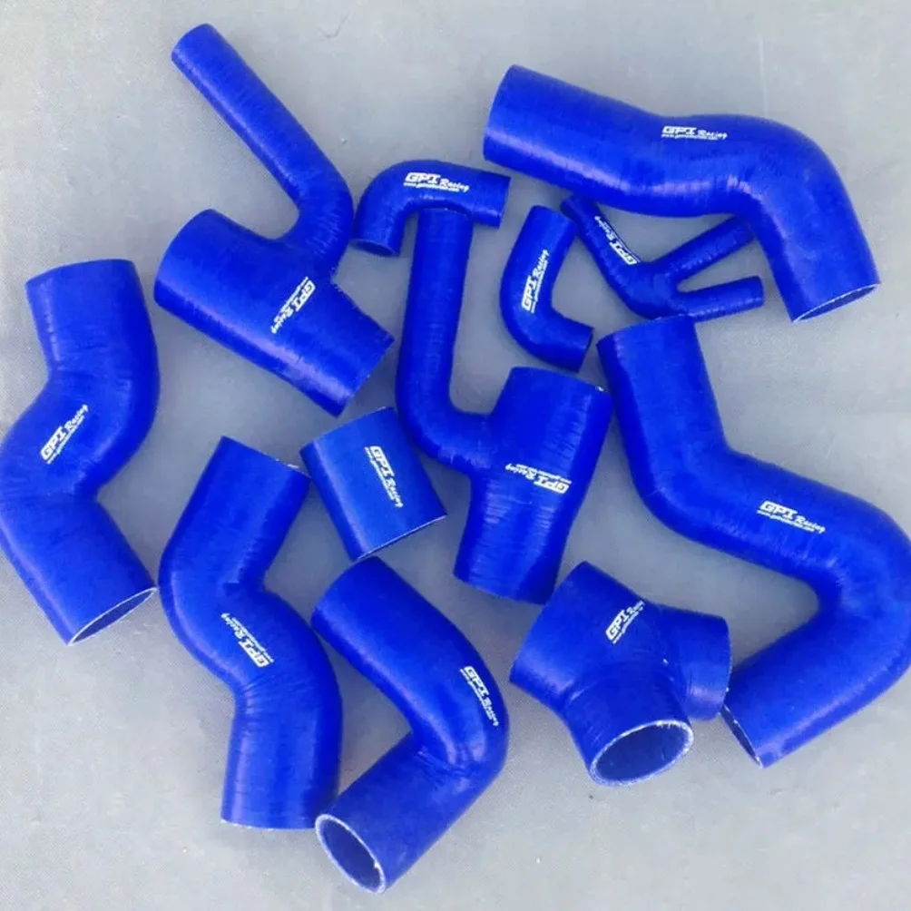 

NEW Silicone Hose FIT Audi S4 RS4 A6 B5 4B C5 Biturbo 2.7L Bi-Turbo Boost Induction Intake Radiator Piping 1997-2005 98 05 04 03