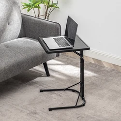 Multifunctional Computer Desk with Adjustable Height and Mobile Wheels for Home and Office