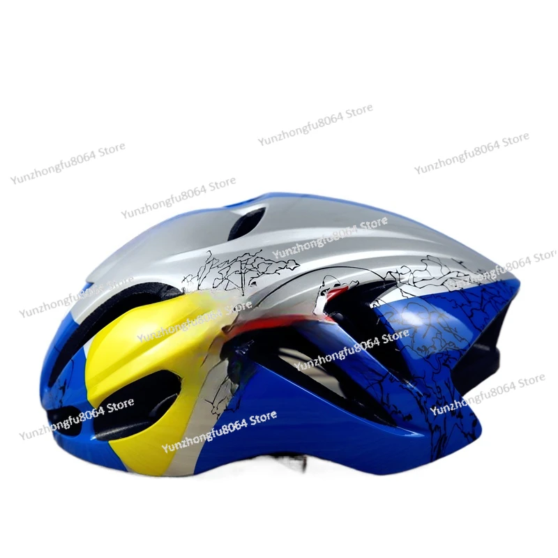 Mountain bike pneumatic helmet, road windproof ultra light and high-end men's helmet protective equipment