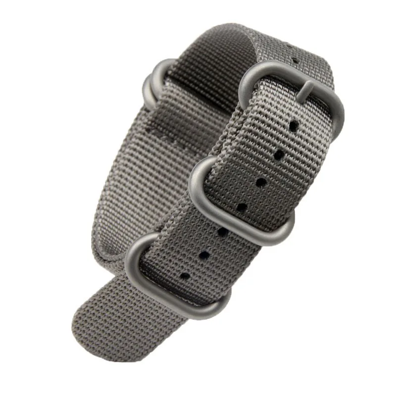 STEELDIVE SD2301 Watch Strap Black/Orange/Red/Gray/Deep Blue/Khaki/Green Nylon Tape 22MM/20MM Replace Nylon Wristwatch Strap - view 2