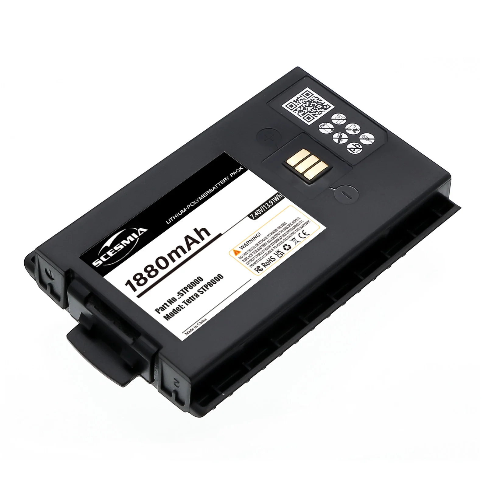 

Аккумулятор 1880 мАч для TETRA SC20, STP9000, STP9040, STP9200, STP8020, STP8100, STP9035, STP9080, SC2020, STP8200, SC2024