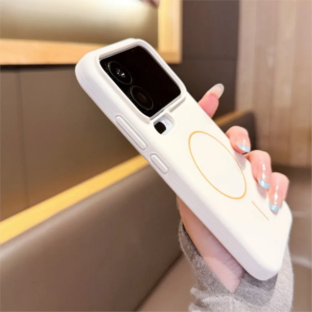 السائل سيليكون الحلوى متجمد ل Magsafe حالة ل Xiaomi 17 برو ماكس 15 15S 14 13 برو MI 17ProMax الأصلي غطاء الهاتف المغناطيسي