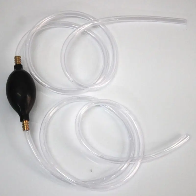 Benzin Siphon Schlauch Hand Siphon Pumpe Benzin Wasser Öl Flüssigkeit Kraftstoff Transfer