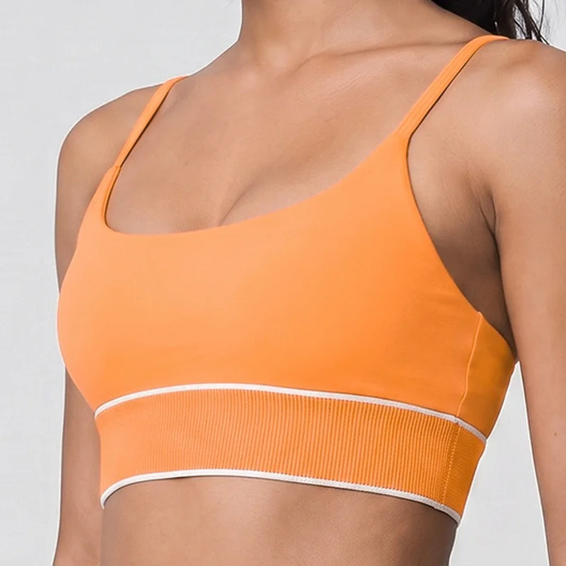 Women's Yoga Suit Suspender Bra Hip Lifting Abdominal Compression Legging Naked Breathable Quick Drying Gym Pilates Sportswear