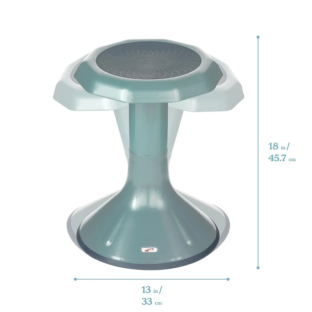 Tabouret Wobble Core Engagement, siège flexible, recommandé, 18 po