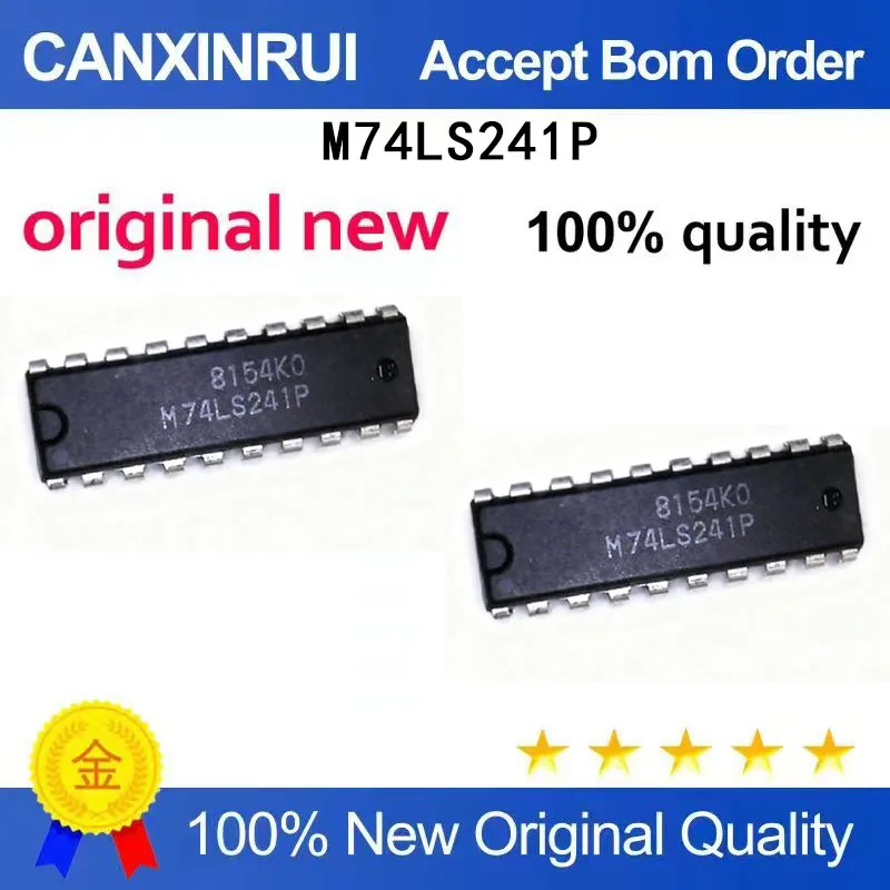 (5-100 Pieces) Brand new original M74LS241P DIP-20 spot chip IC