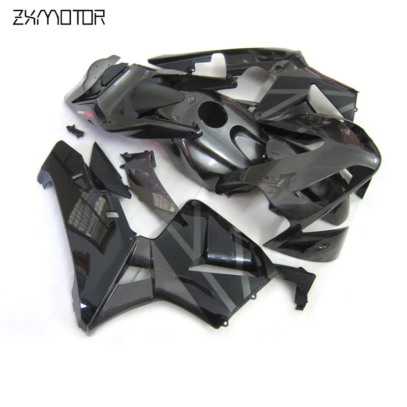 

Новые глянцевые черные комплекты обтекателей для мотоцикла Honda CBR600RR F5 2003 2004, пластиковый комплект обтекателей cbr 600 rr f5 03 04 09