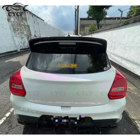 12 best sales suzuki swift rear spoiler - №10