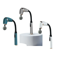 Upgraded Massage Gun U-Shaped Back Massager with Extended Handle Deep Tissue 4 Massage Heads Fascia Gun for Muscle Relaxation