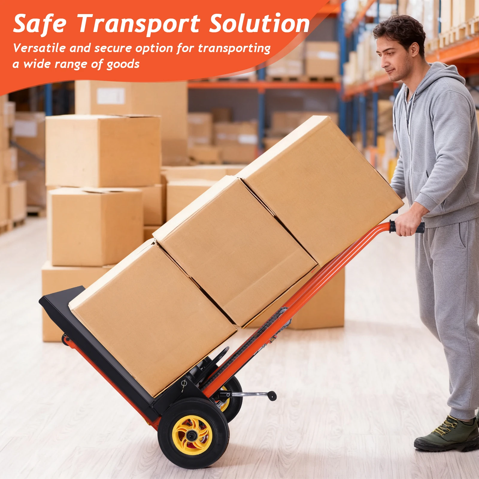 

Hydraulic Material Lift Pallet Truck with Fixed Legs Hydraulic Lift Alloy Steel Suitable for Supermarket Warehouse and Household
