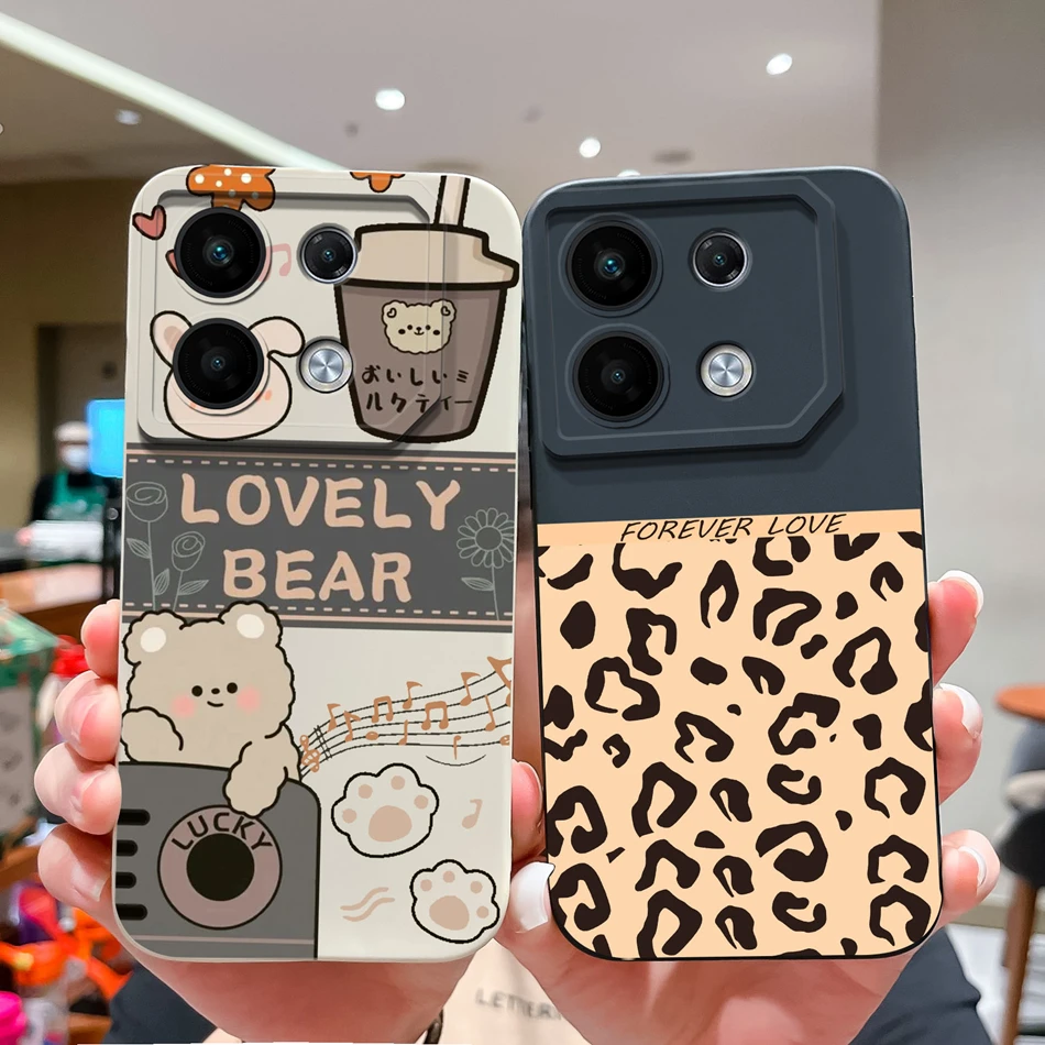 For infinix GT 10 Pro / GT 20 Pro Phone Case Cute Cartoon Soft Smooth Liquid Silicone Full Protection Housing For GT20Pro Cases