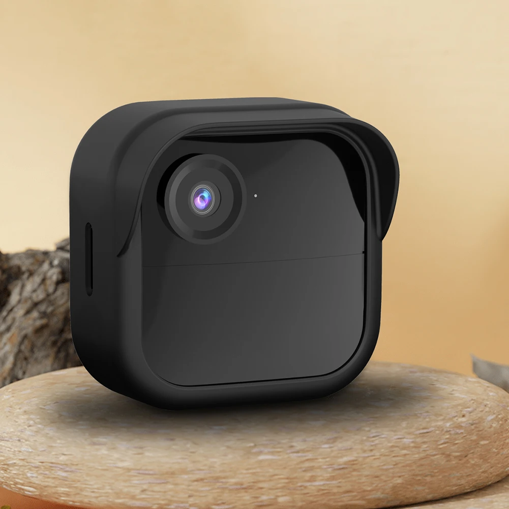 Silicone  Camera Protective Case Cover Brim Design Camera Housing Anti-scratch for Blink Outdoor 4 (4th Gen)