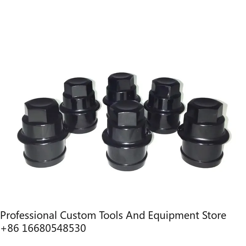 

1L6 BLACK Truck Accessories Lug Nut COVERS CAP For 1999-2013 Sierra Silverado FULL SIZE TRUCK VAN
