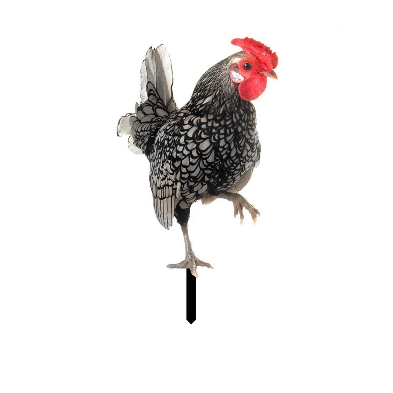 2D Flat Garden Statues Ornaments For Hen Chicken Decorations Sculptures Yard Art Outdoor Decorations Rooster Statue Art Deco